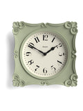 Jones Clocks Sage Green Rialto wall clock 25cm, UK version