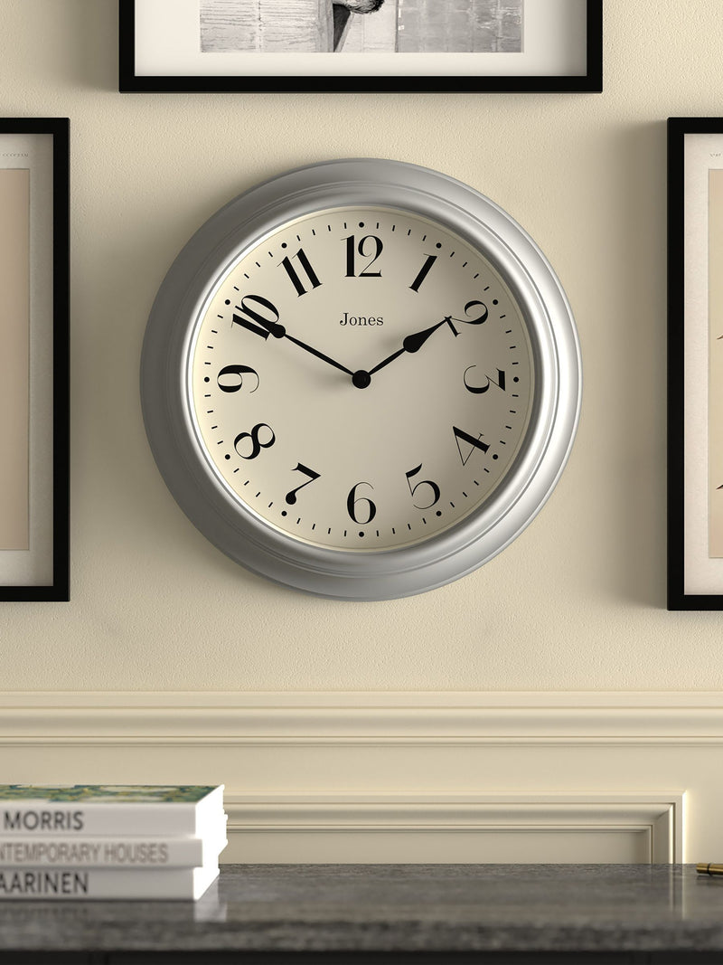 Jones Clocks Cream Fenchurch Wall Clock 40cm