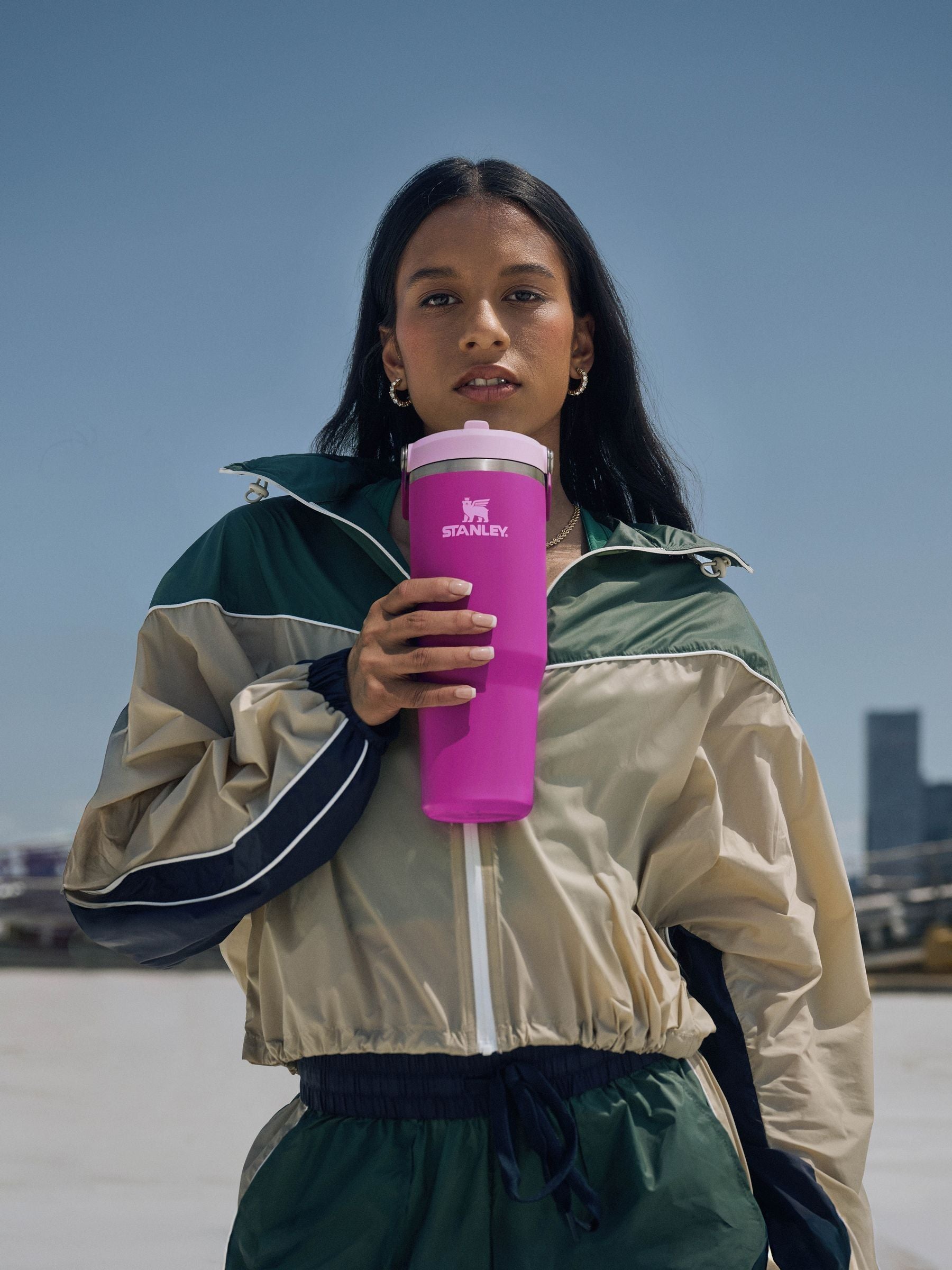 Flip Straw Insulated Tumbler 0.6L with Vacuum Seal