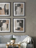 Brookpace Lascelles black box frame abstract wall art 50x61cm, UK version