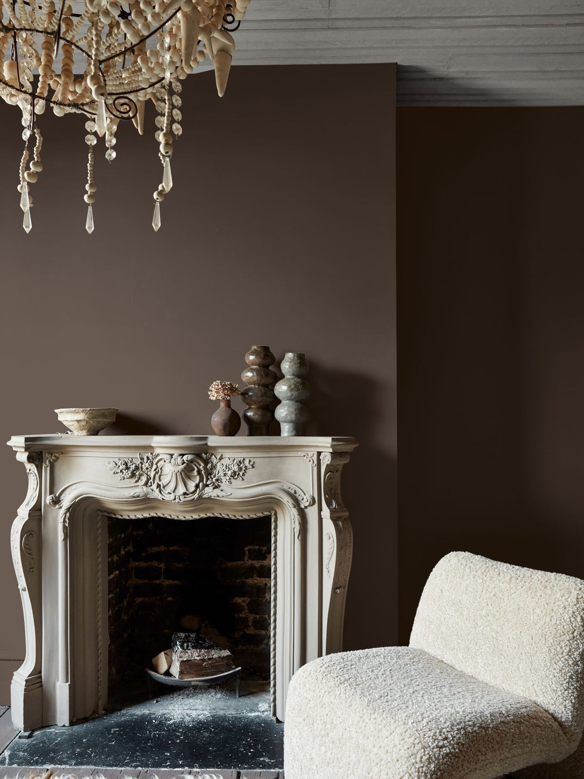 Abigail Ahern Dewdrop Moss paint sample A5 (British brand)