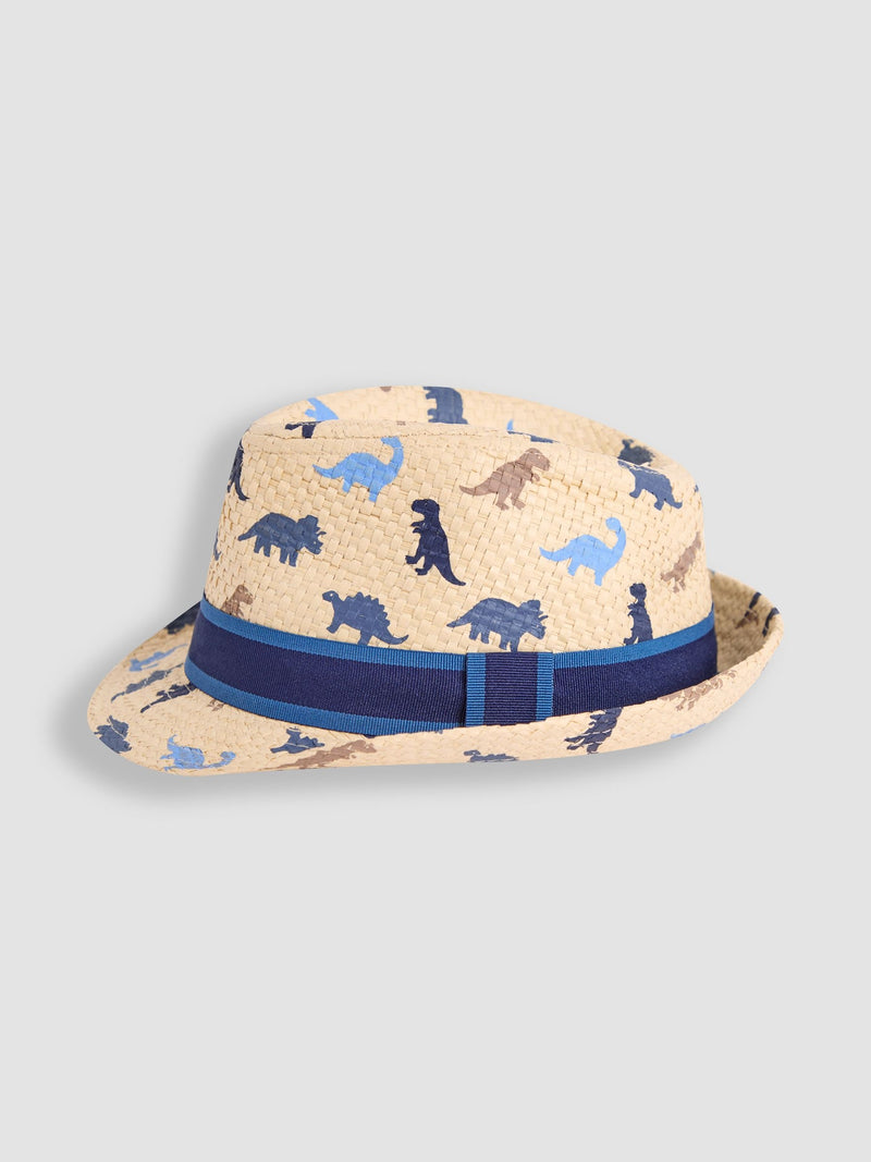 JoJo Maman Bébé dinosaur trilby hat - British product