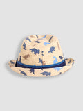 JoJo Maman Bébé dinosaur trilby hat - British product