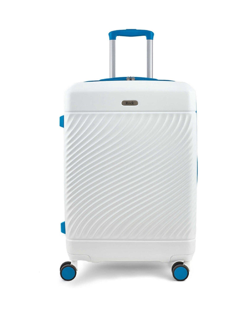 Rock Luggage White Love Island Medium Suitcase