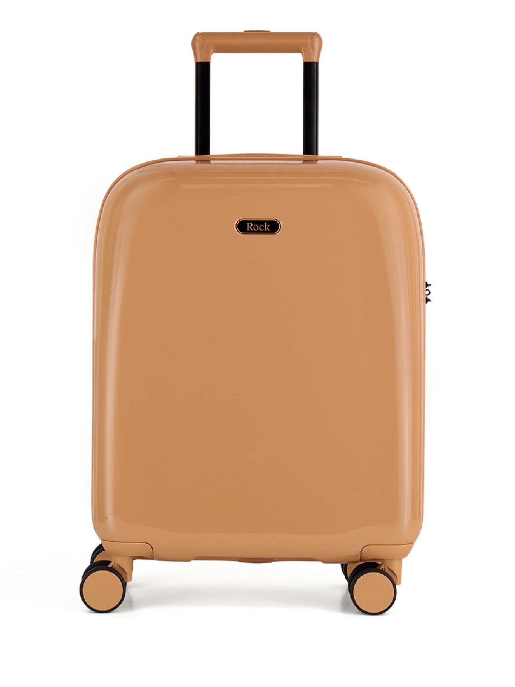 Rock Luggage Brown Gelato Cabin Suitcase