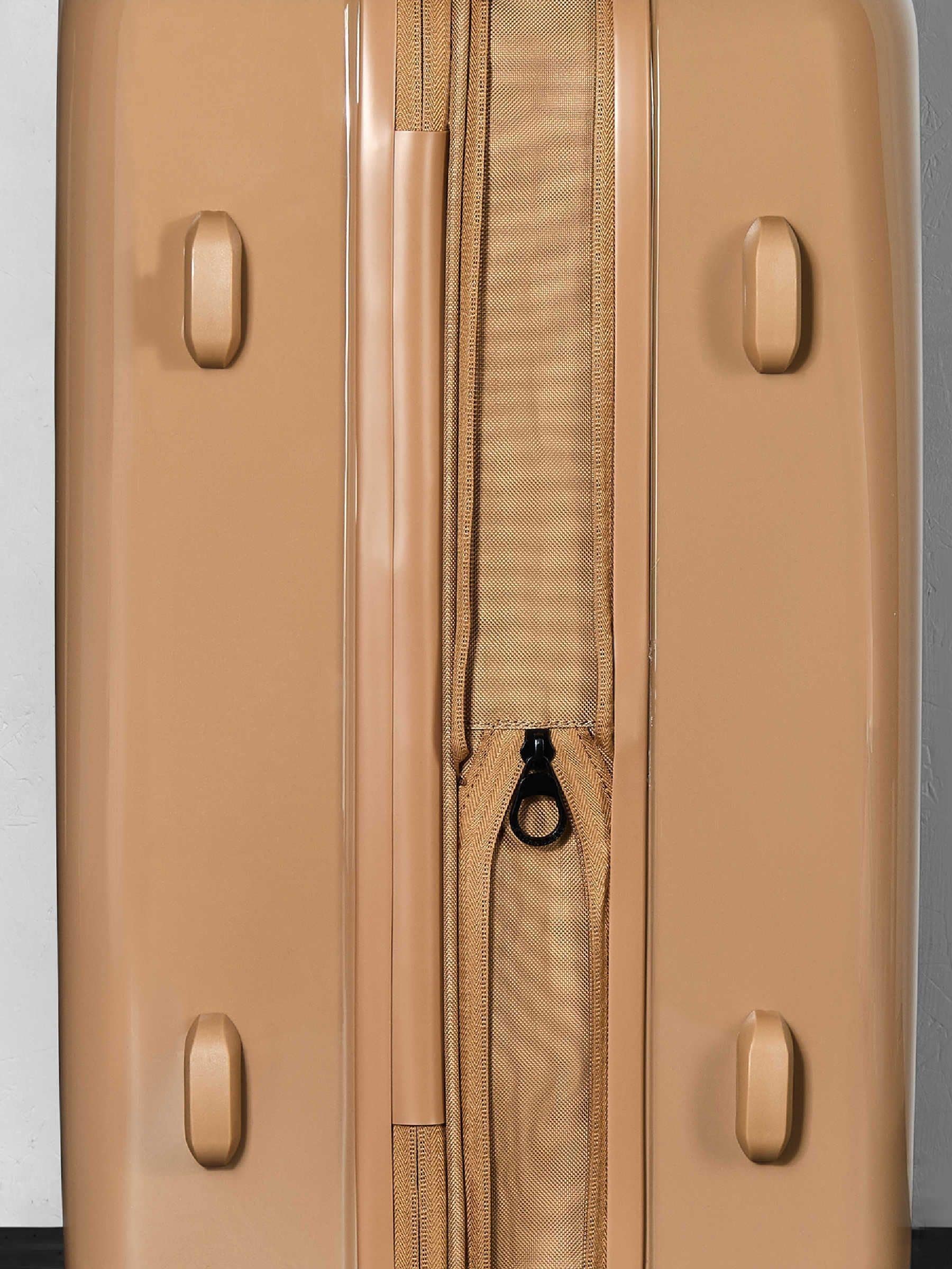 Rock Gelato brown 3-piece suitcase set, UK version