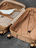 Rock Gelato brown 3-piece suitcase set, UK version