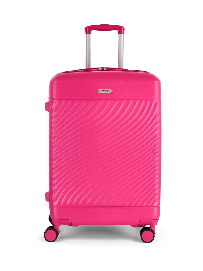 Rock Luggage Pink Love Island Medium Suitcase