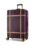 Rock Luggage purple vintage 3 piece suitcase set - British product