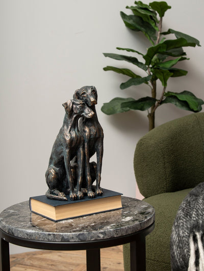 Next Libra Interiors Bronse Antikk Valp Skulptur- Kjøp online på McGrocer