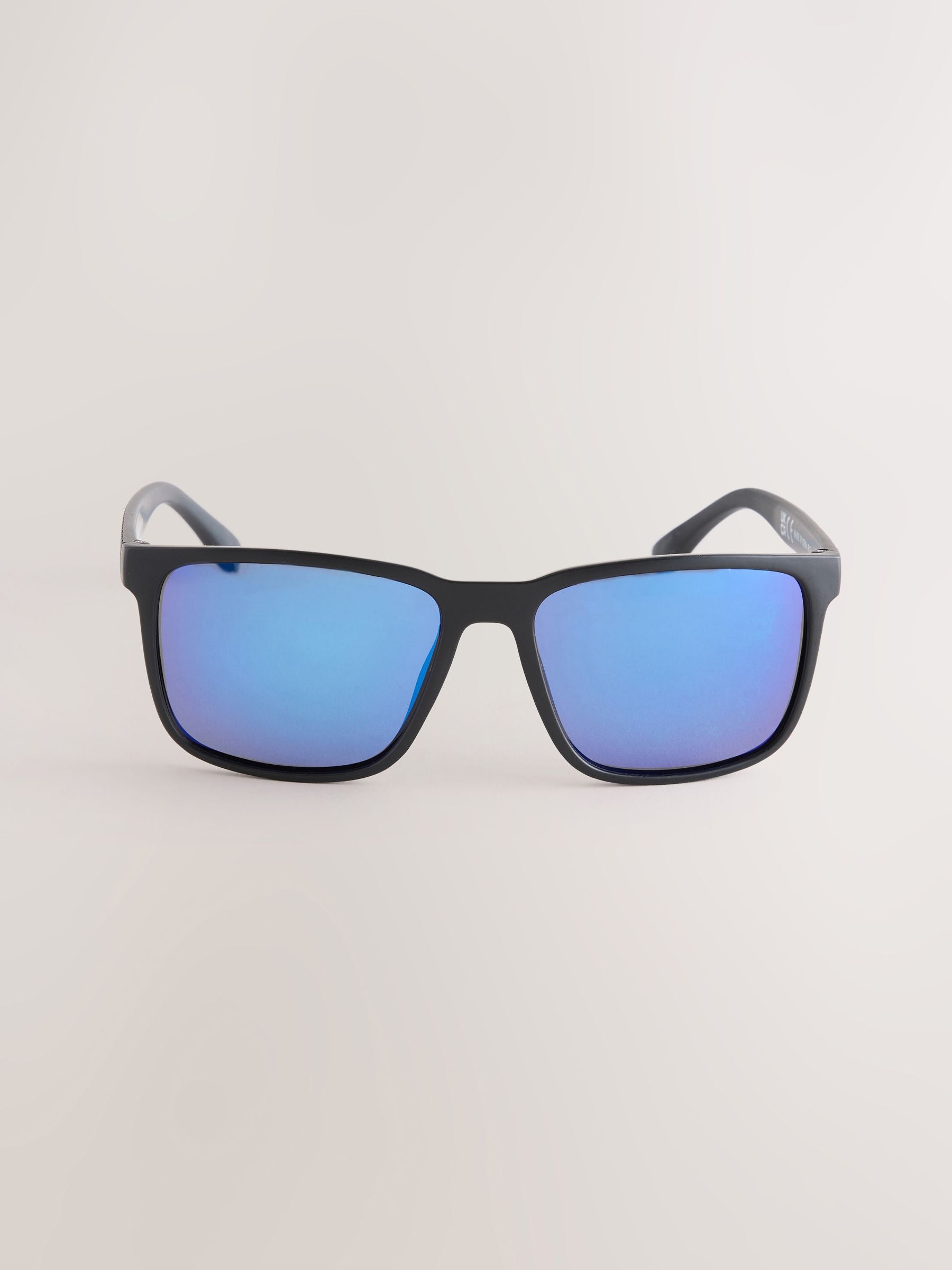 Polarised sport sunglasses with mirror lenses, imported from the UK
