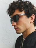 Polarised sunglasses gunmetal grey (British brand)