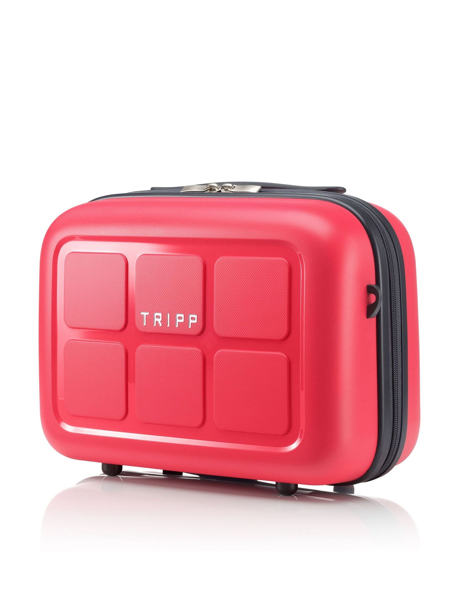 Tripp Red Holiday Vanity Case 25x37x17cm, imported from the UK