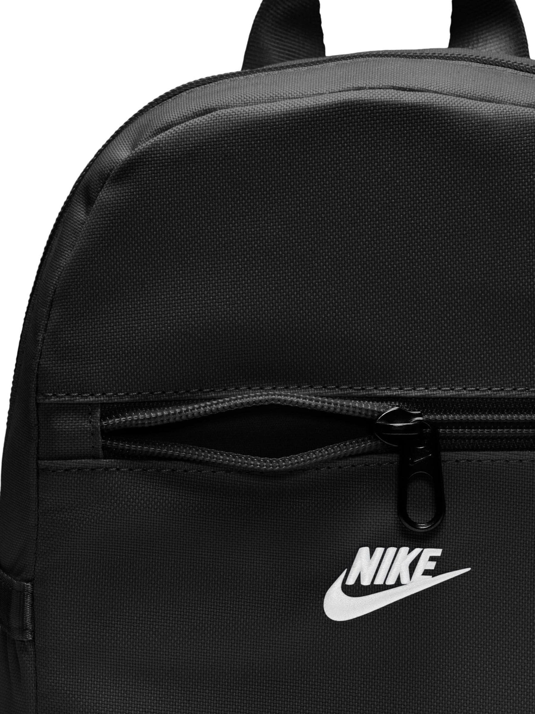 Nike Black Heritage Mini Backpack 6L, imported from the UK