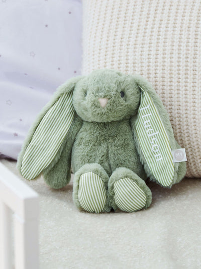 Next My 1st Years Green Personalised Bunny Soft Toy- Buy online at McGrocer