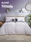 Slumberdown Coverless Comfort Embossed Waffle Duvet (British brand)
