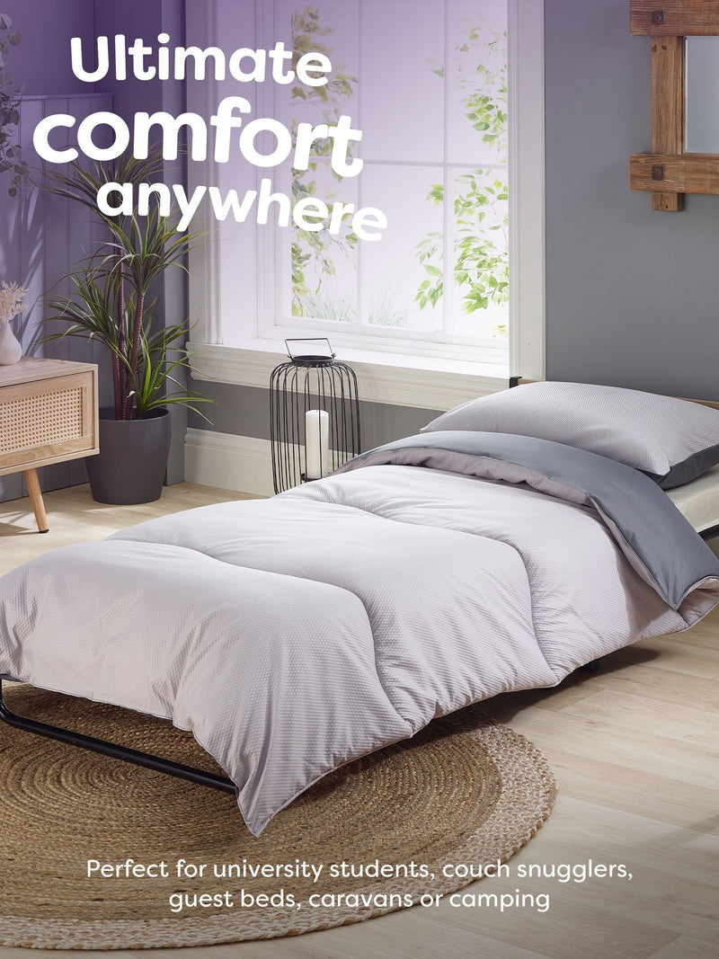 Slumberdown Coverless Comfort Embossed Waffle Duvet (British brand)
