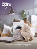 Slumberdown Coverless Comfort Embossed Waffle Duvet (British brand)