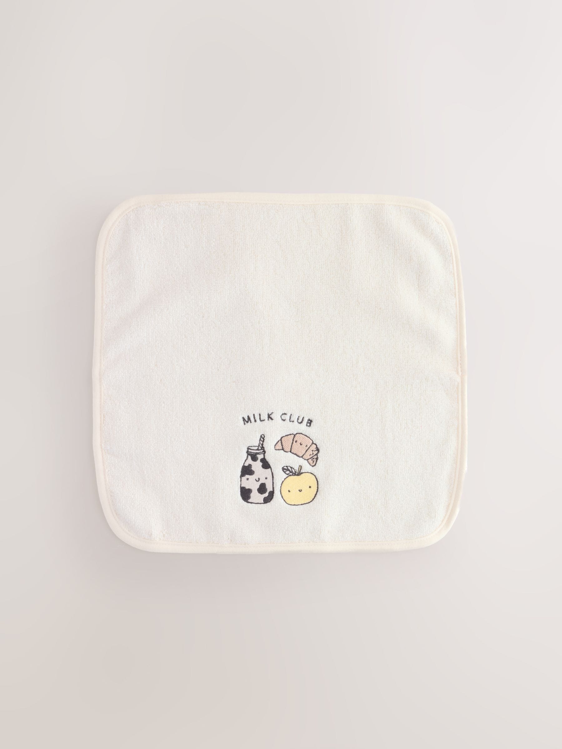 Milk Club face cloths 3 pack 30cm x 30cm (British brand)