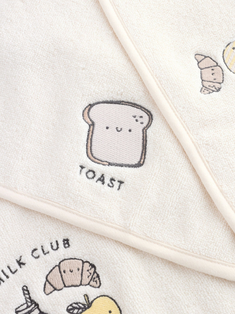 Milk Club face cloths 3 pack 30cm x 30cm (British brand)