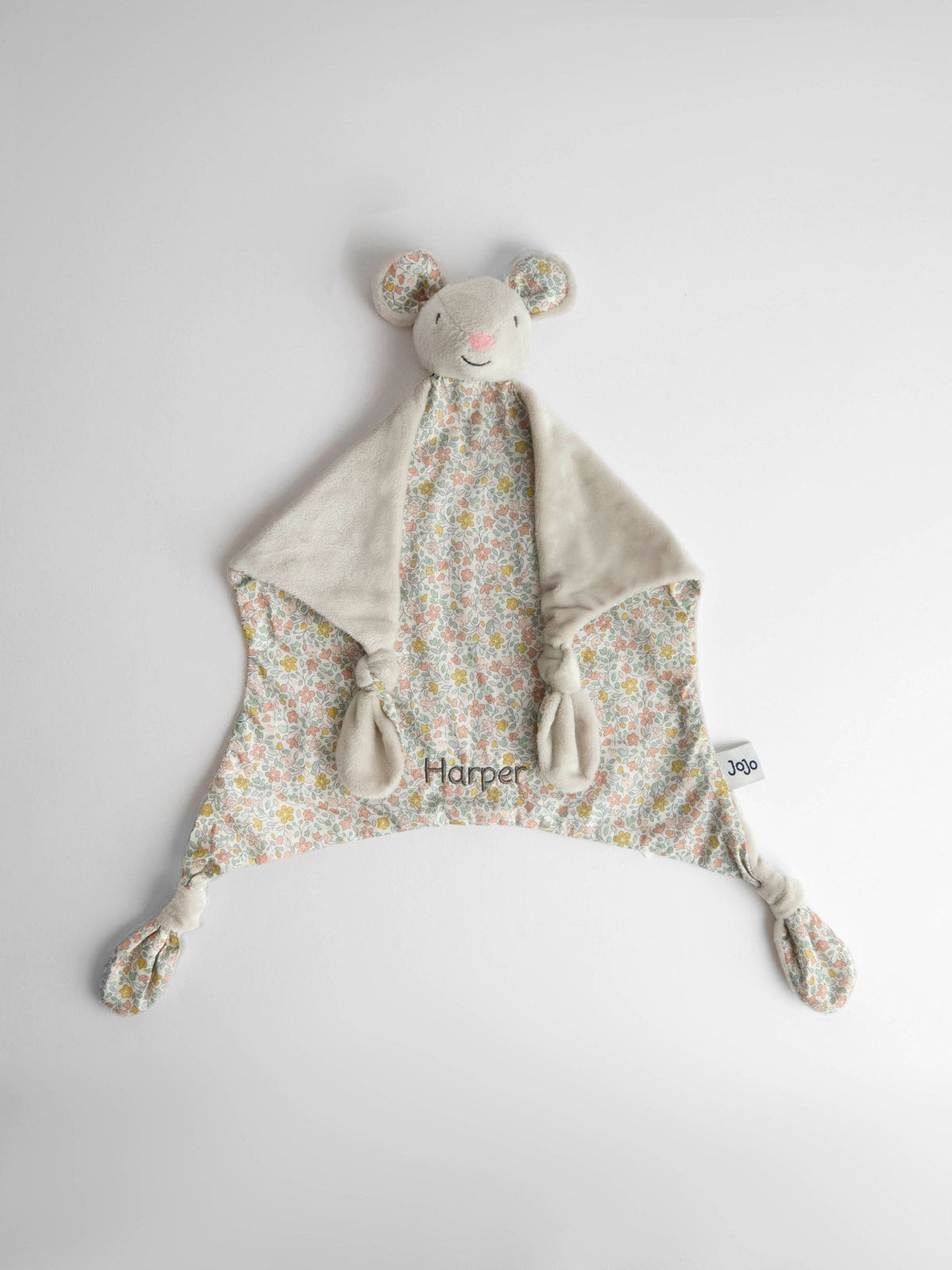 JoJo Maman Bébé mouse personalised plush comforter - British product