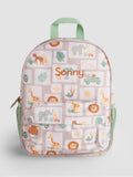 JoJo Maman Bébé personalised safari medium backpack, imported from the UK