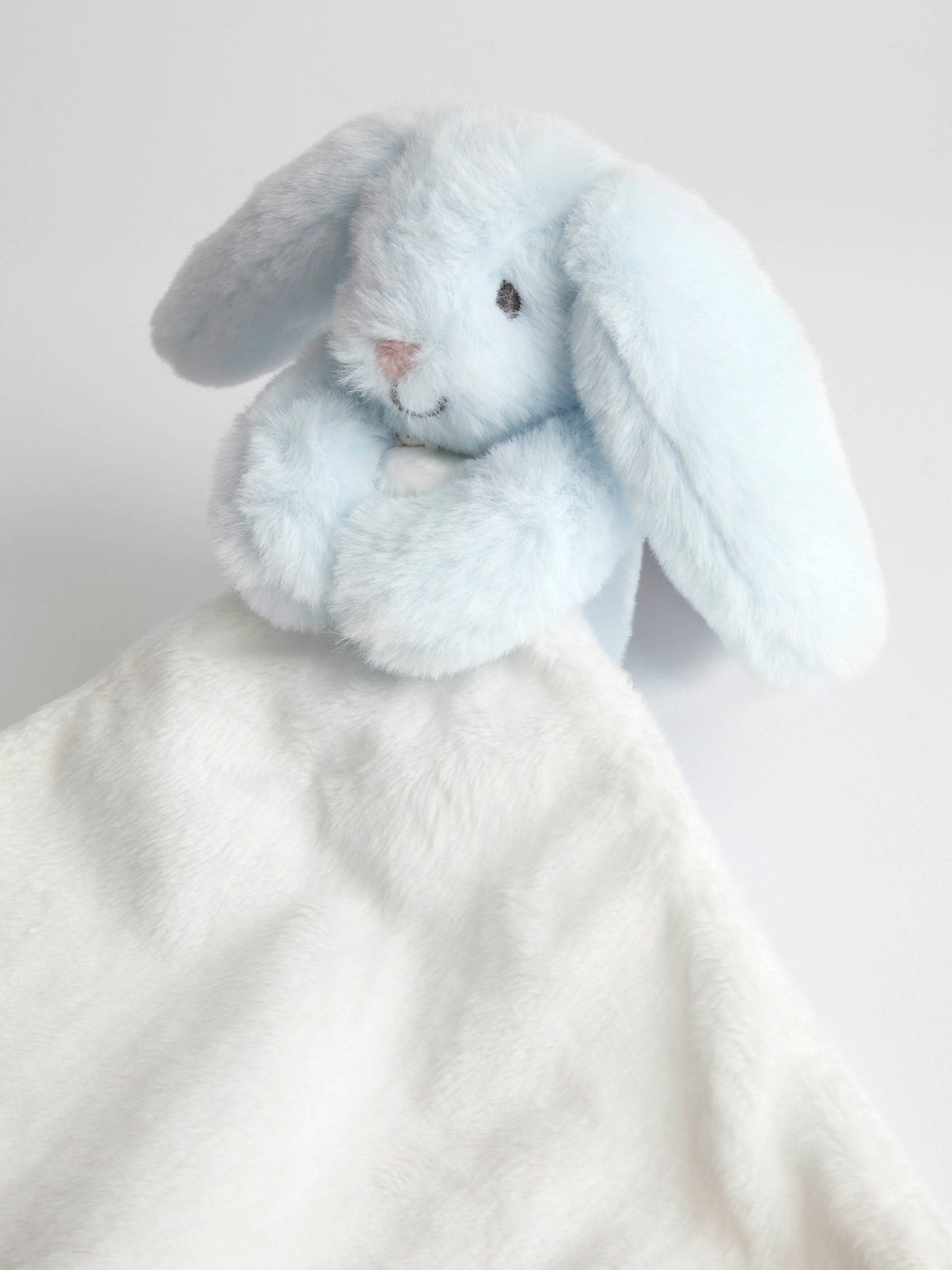 JoJo Maman Bébé blue bunny comforter - British product