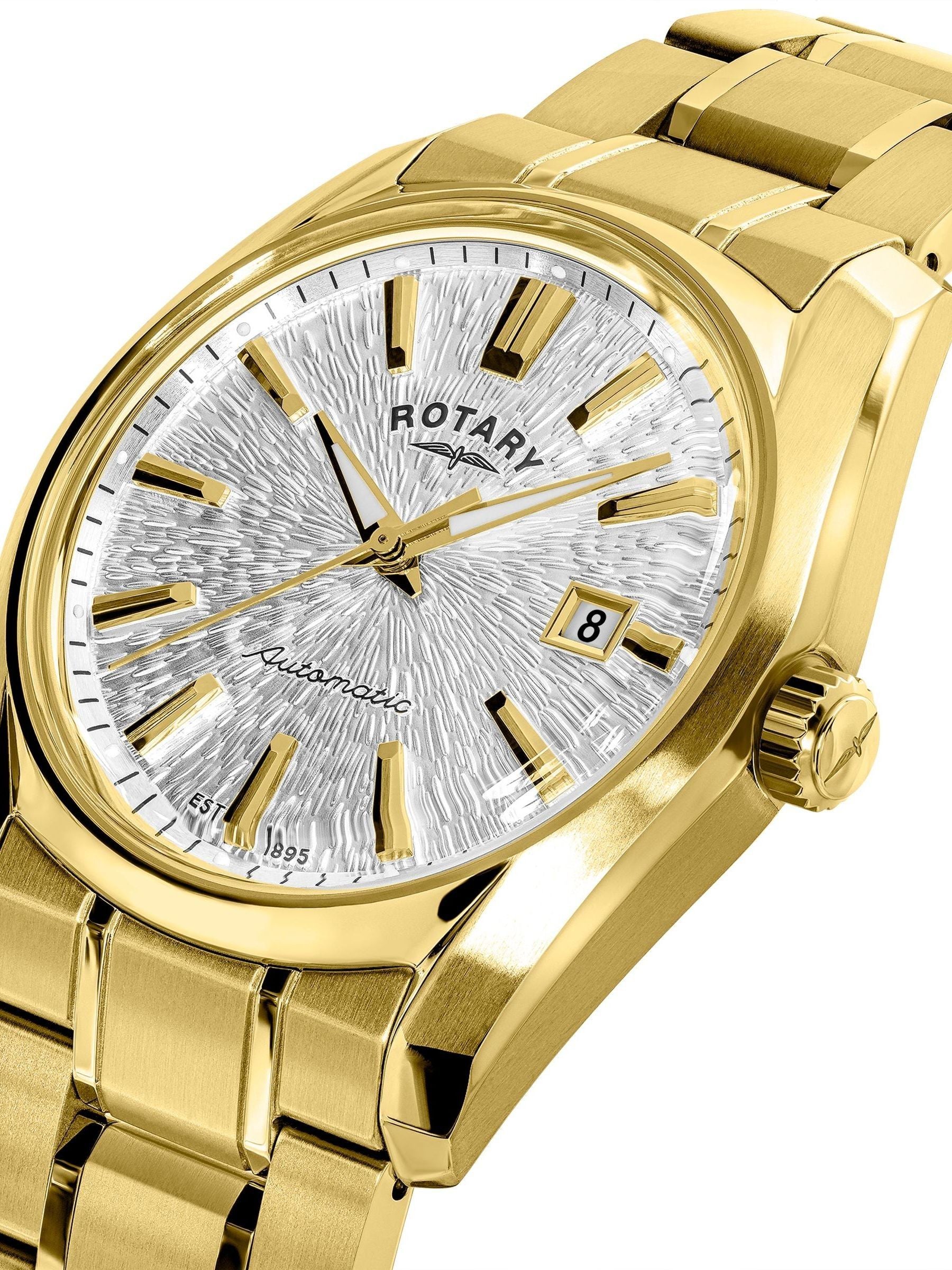 Rotary gold tone Lumen watch 40mm, UK version