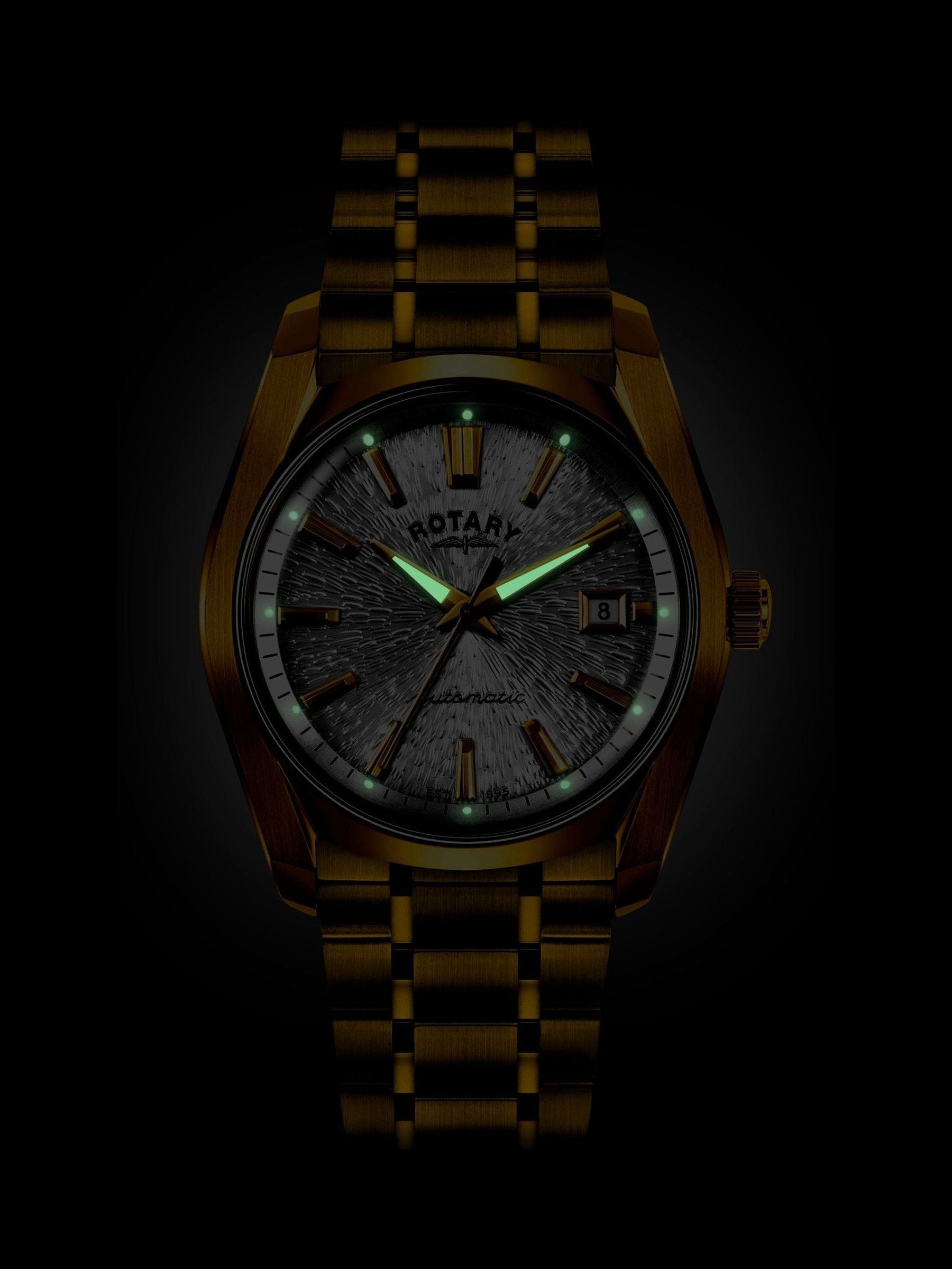 Rotary gold tone Lumen watch 40mm, UK version