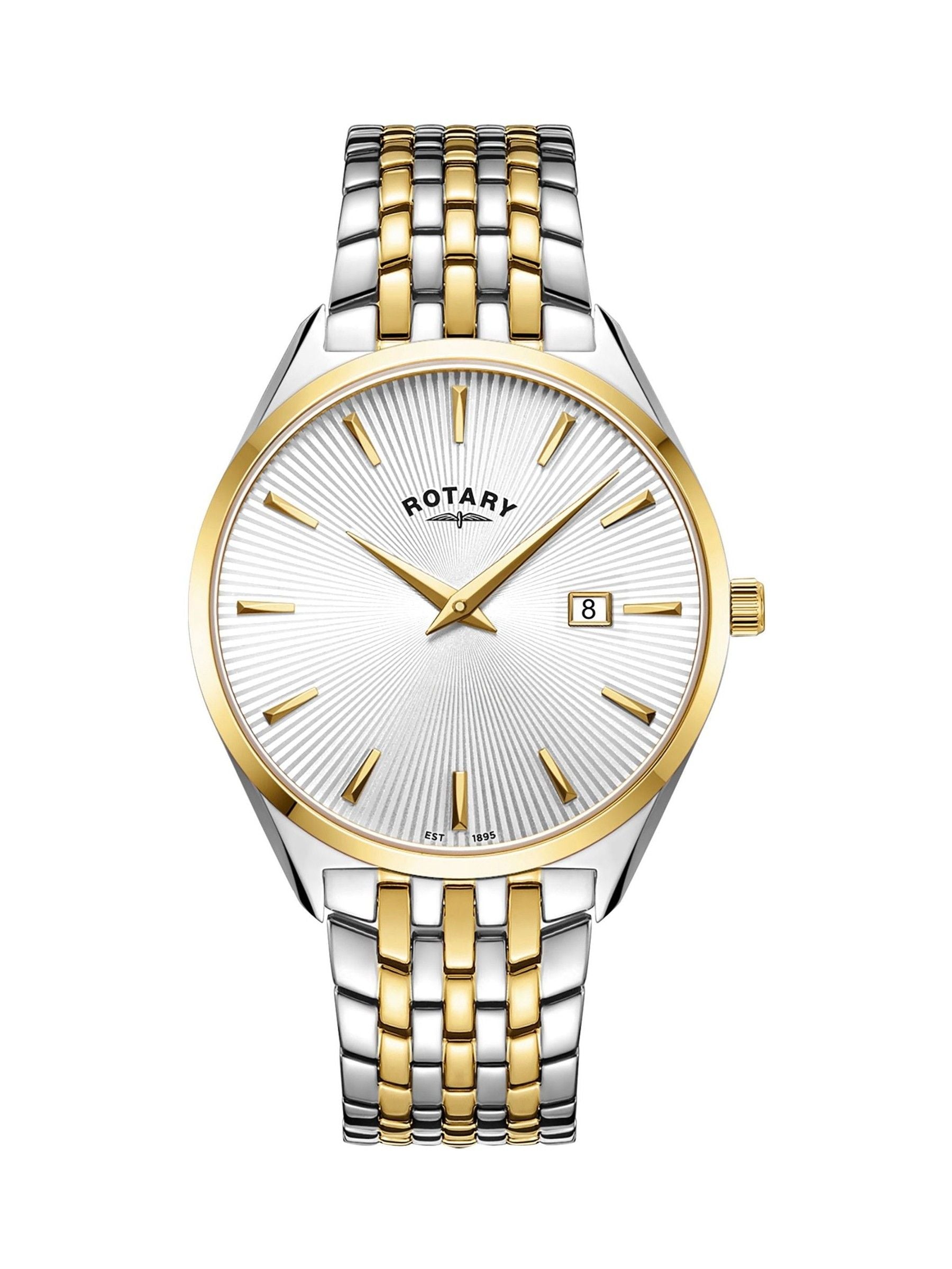 Rotary Silver Ultra Slim watch 38mm (British brand)