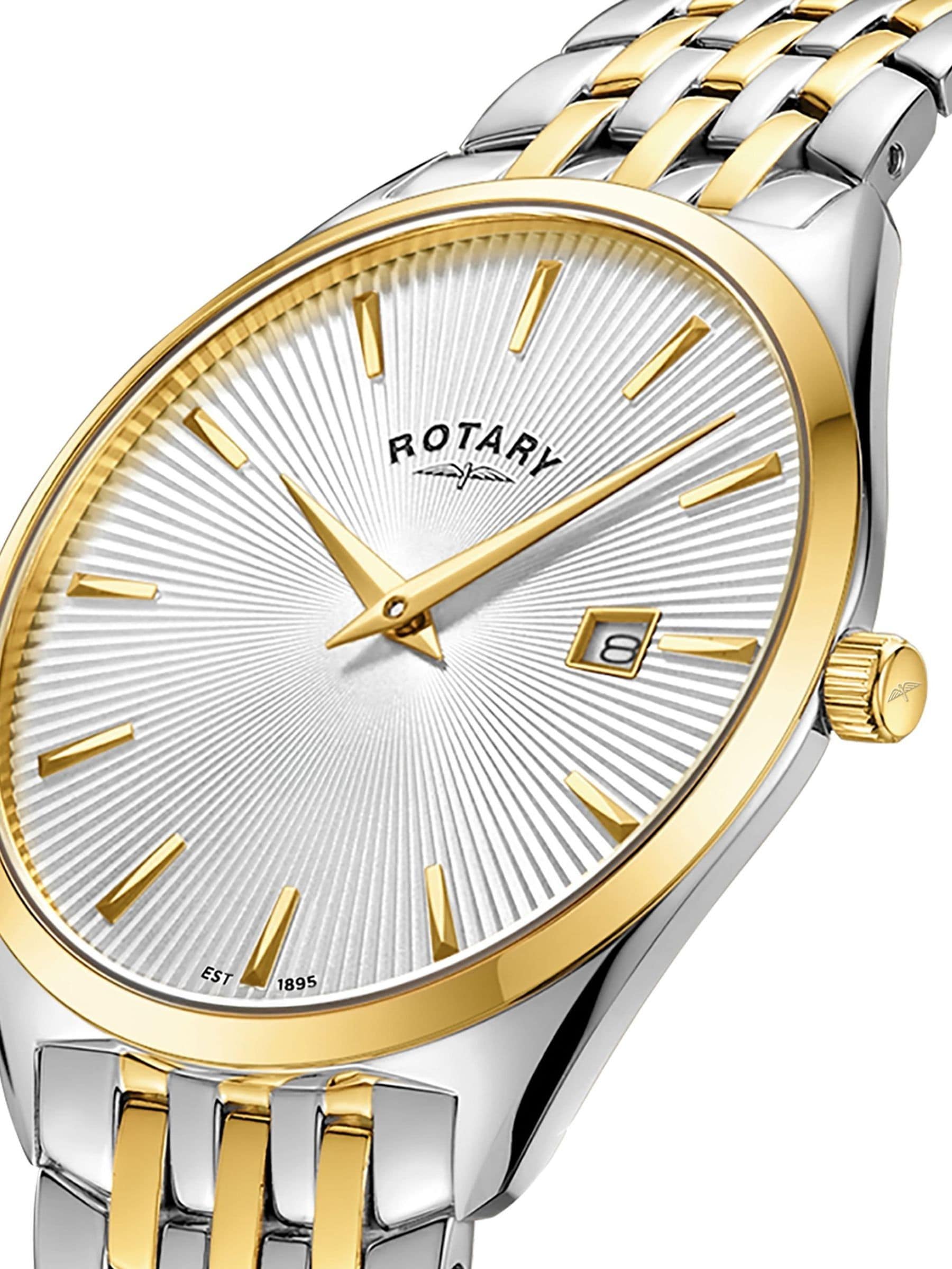 Rotary Silver Ultra Slim watch 38mm (British brand)