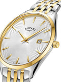 Rotary Silver Ultra Slim watch 38mm (British brand)