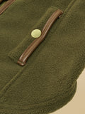 Joules Khaki Heritage dog fleece soft polar material, UK version