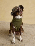Joules Khaki Heritage dog fleece soft polar material, UK version