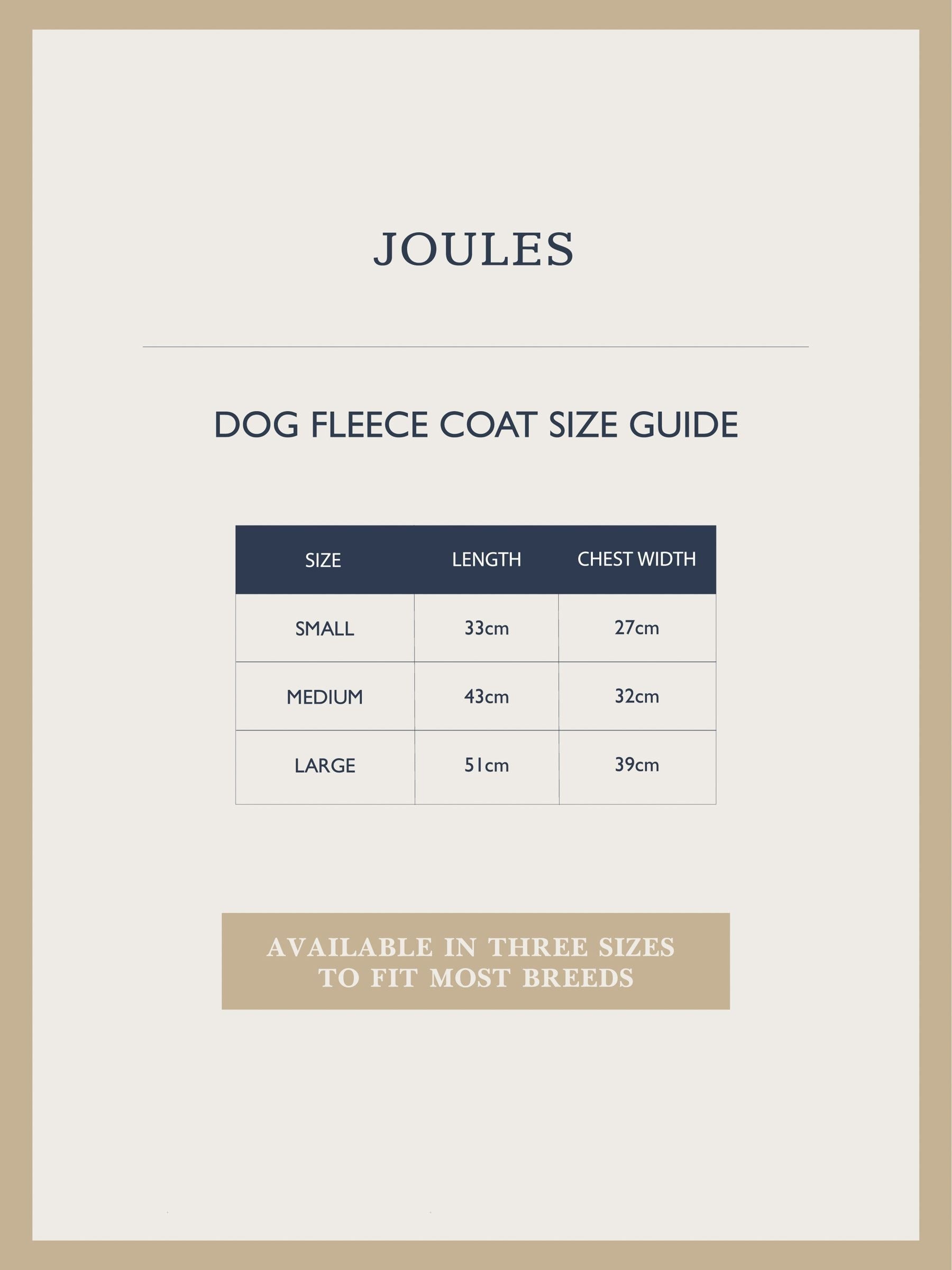 Joules Khaki Heritage dog fleece soft polar material, UK version