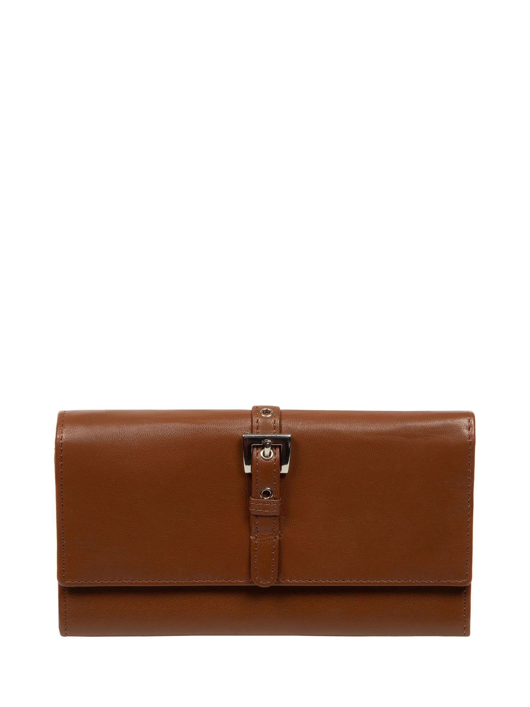 Pure Luxuries London brown leather purse - British product