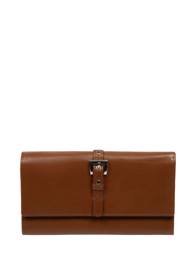 Pure Luxuries London brown leather purse - British product
