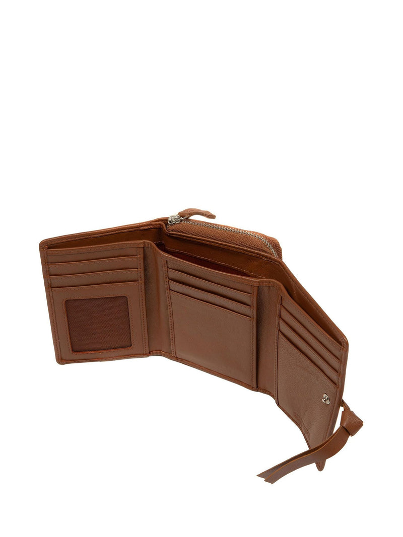 Pure Luxuries London brown leather purse - British product