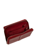 Pure Luxuries London Red Lena Leather Purse