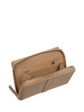 Pure Luxuries London Natural Lena Leather Purse