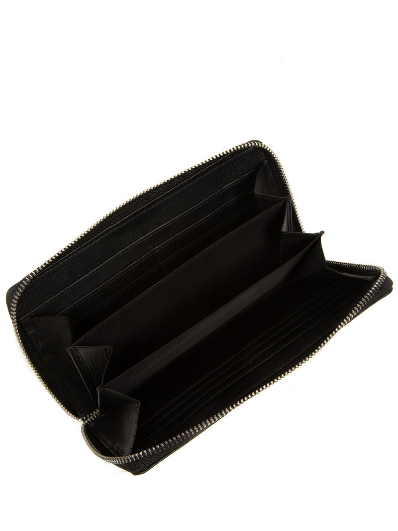 Pure Luxuries London Black Roxy' Leather Purse