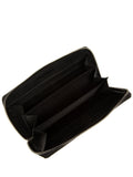 Pure Luxuries London Black Roxy' Leather Purse