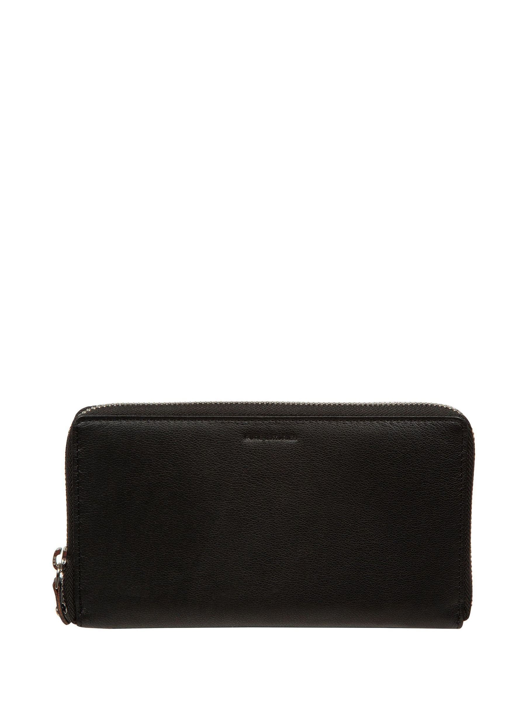 Pure Luxuries London Black Roxy' Leather Purse