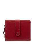 Pure Luxuries London Red Louise' Leather Purse