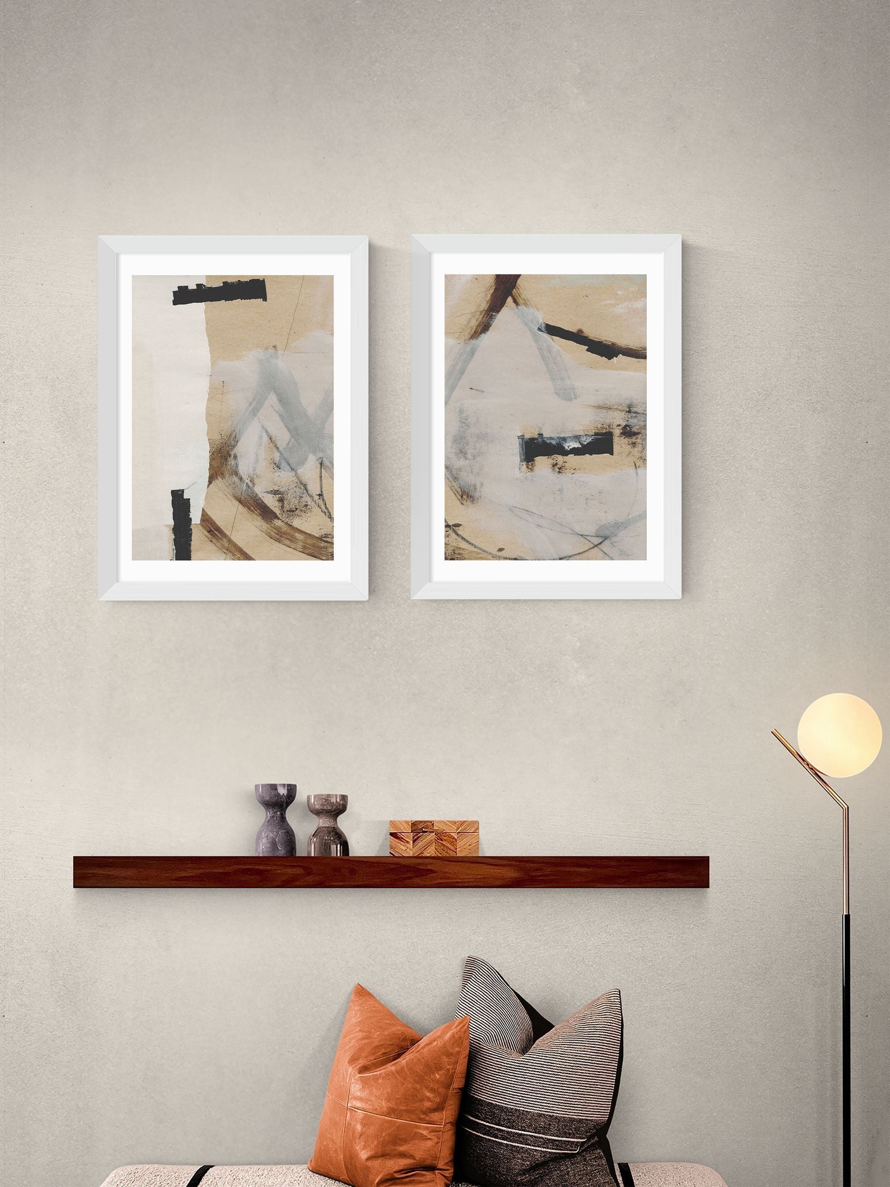 East End Prints Black Reunion Wall Art Set