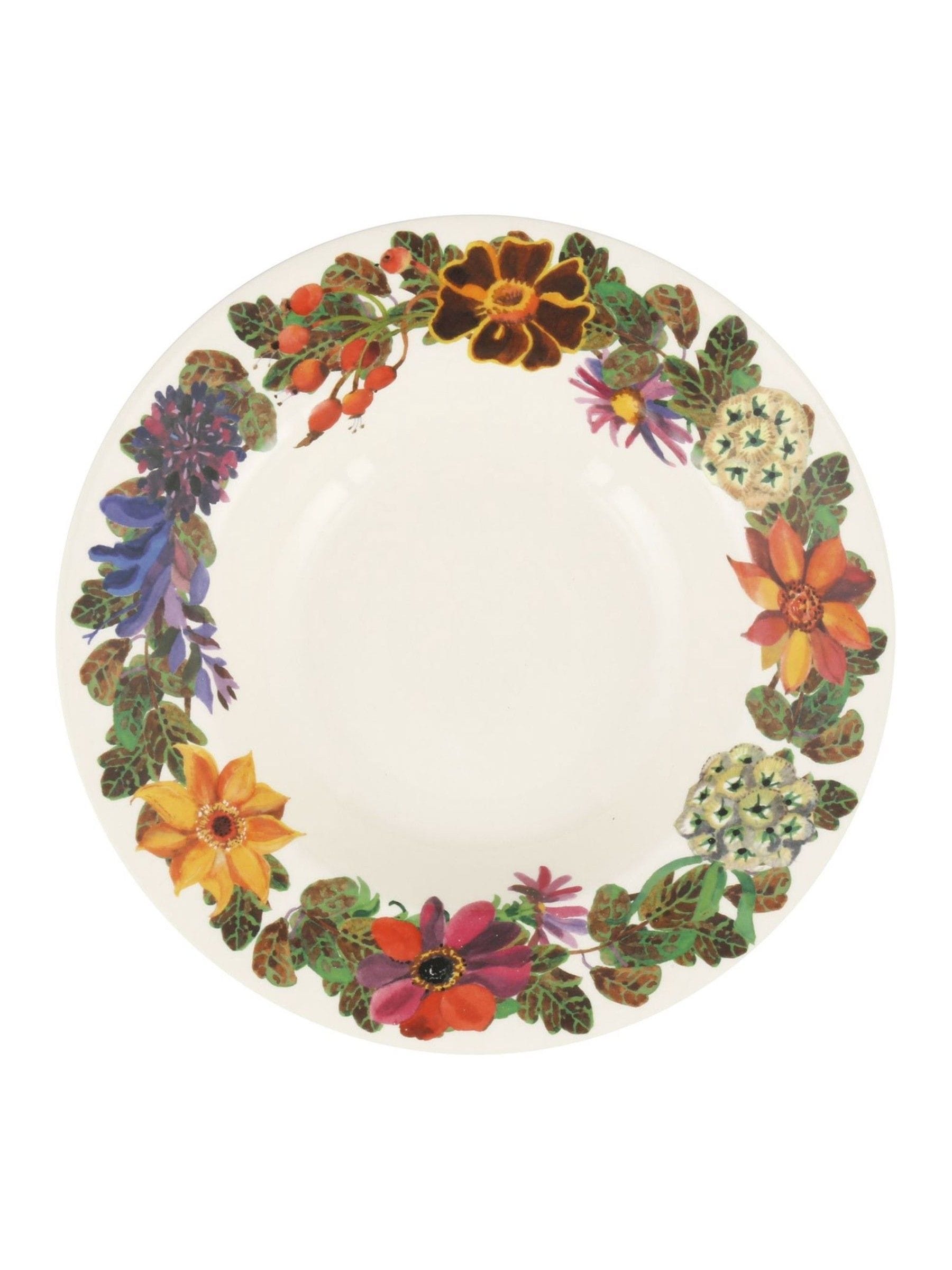 Emma Bridgewater Autumn Flowers soup plate 24cm (British brand)