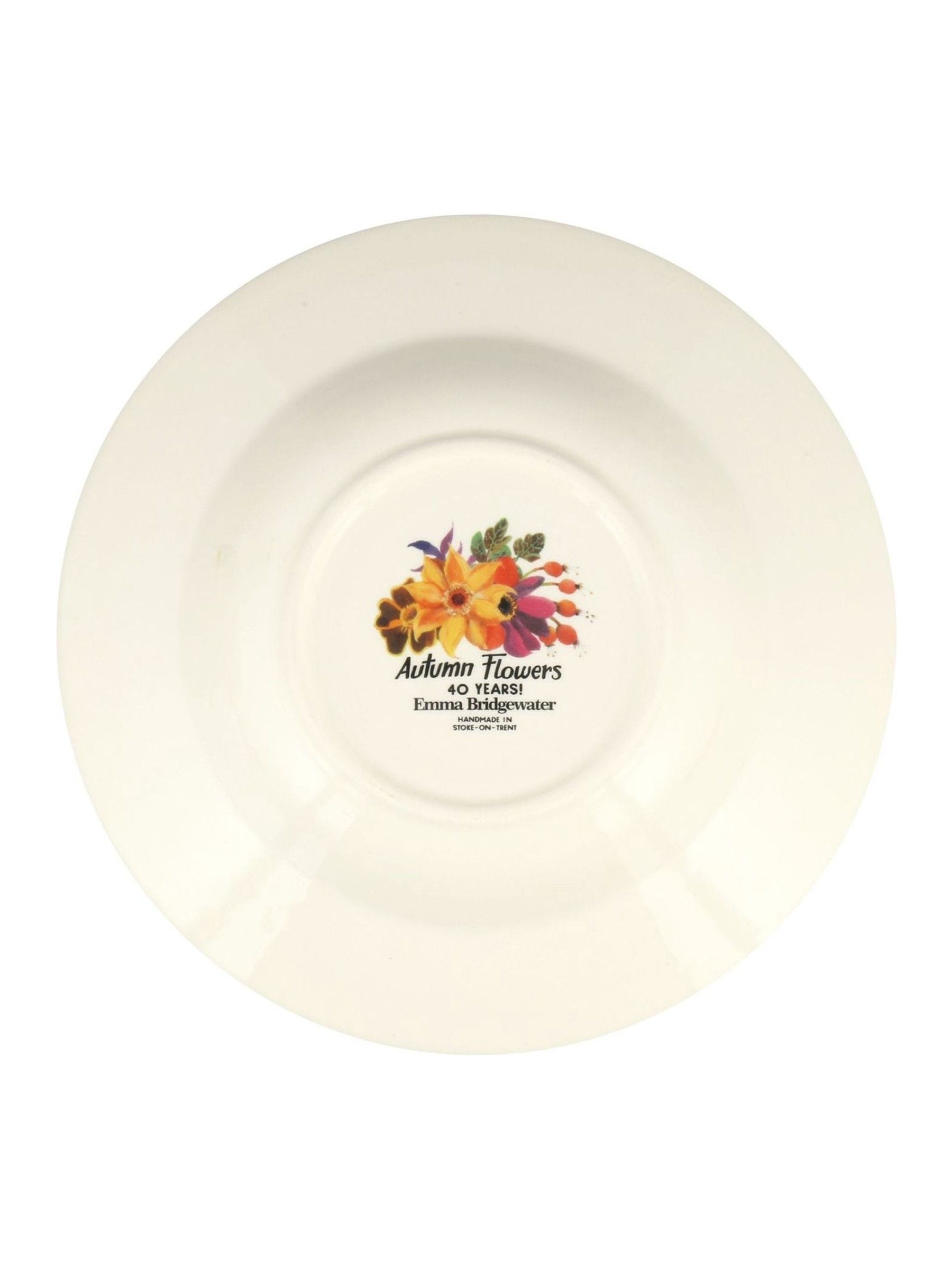 Emma Bridgewater Autumn Flowers soup plate 24cm (British brand)