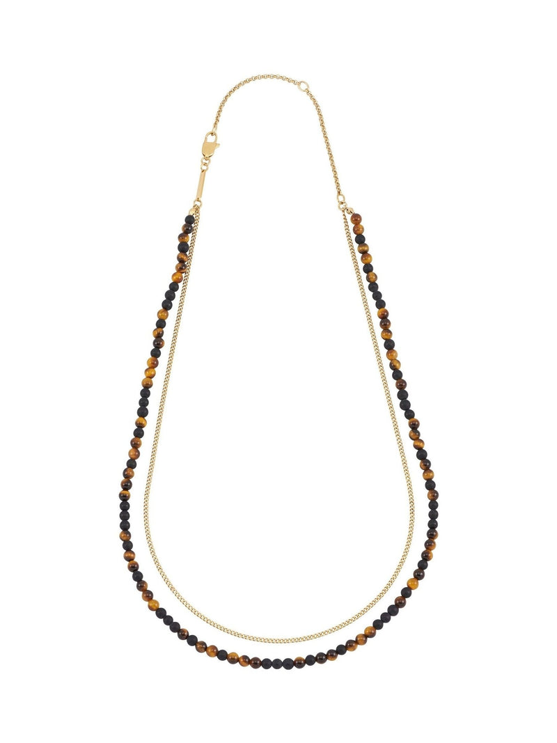 Bartlett men's necklace mixed tiger's eye - British product
