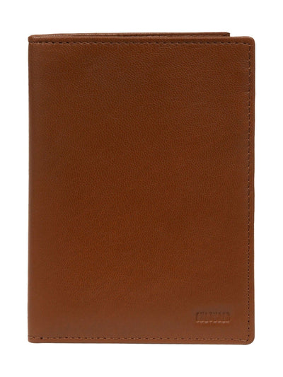 Next Cultured London Brown Leather Passport Holder- Buy online at McGrocer