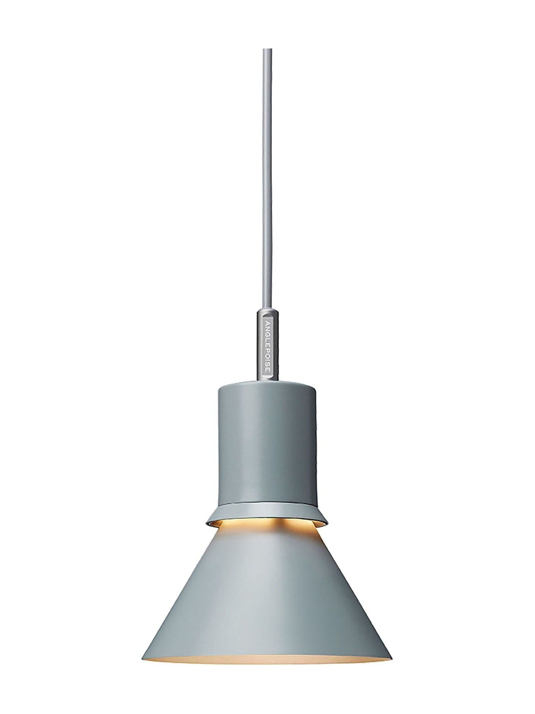 Anglepoise Type 80 pendant glass ceiling light grey mist, UK version